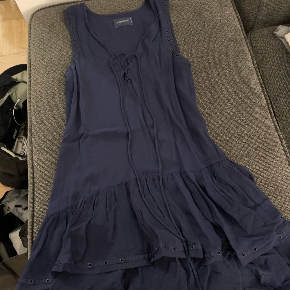 Blue dress